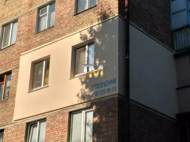 угловой фасад утепление